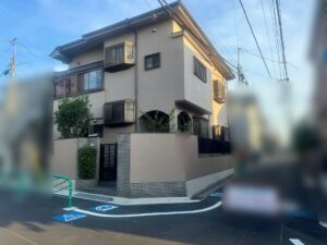 東京都杉並区、O様邸の屋根塗装と外壁塗装 - K-WORKSの外壁塗装・屋根塗装・防水工事